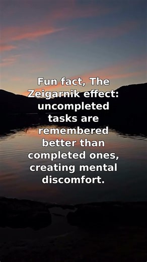 Remembering Tasks: The Zeigarnik Effect Explained