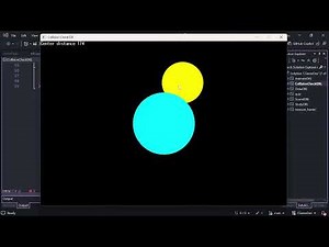 [Game Dev with C] - DxLib Collision Check (Circle)