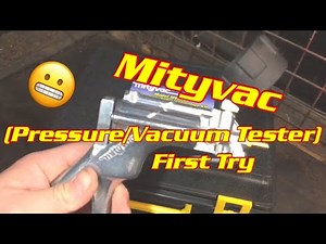 Mityvac MV8500 Pressure & Vacuum Tester ( My First Time Using This Tool ) 🔧🪛