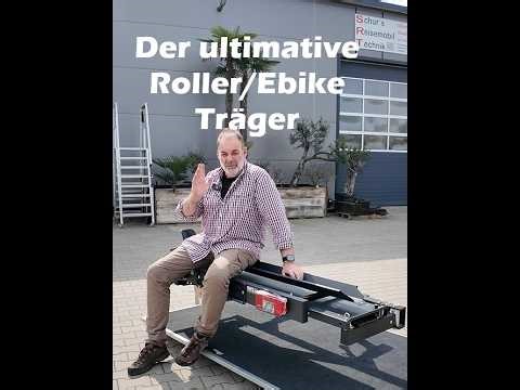 Der ULTIMATIVE Roller / Fahrradträger für Kastenwagen! Von SRT für Euch getestet! Minnid-Killer