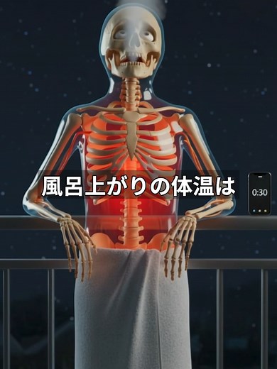 夜風で体温を整える7日間の挑戦