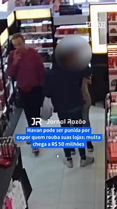 37K views · 260 reactions |  Havan pode ser multada em R$ 50 milhões por divulgar vídeos de furtos em suas lojas. A série “Amostradinhos” foi retirada do ar após notificação da ANPD, órgão ligado ao Governo Federal, que notificou a gigante catarinense por possível violação da Lei Geral de Proteção de Dados. A empresa já retirou o conteúdo do ar e aguarda resposta após pedir revisão da notificação. | Jornal Razão | Facebook