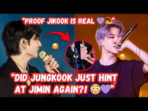 A Secret Hint for Jimin? 💜 Jikook Moments That SHOCKED The Entire ARMY!
