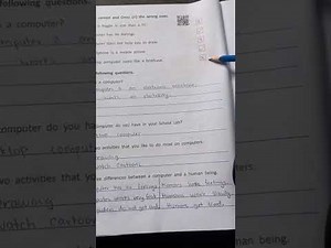 Intro to Computer for Claas two students.