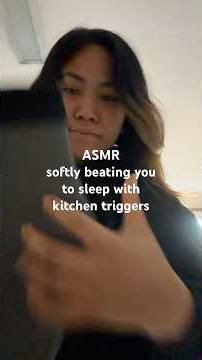 ASMR | softly beating you to sleep with kitchen triggers