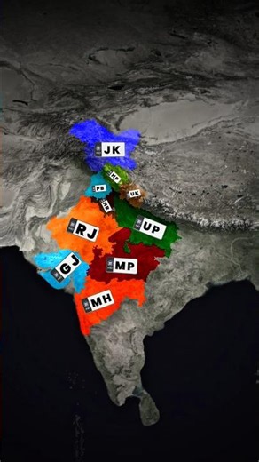 भारत के RTO Codes 😳 | RJ से JK तक पूरा सच Map पर!