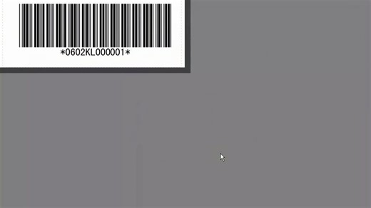 如何在单排标签纸上打印带星号的流水号Code39条码