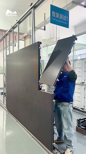 How do I install an LED wall?#MileStrong #leddisplay #ledscreen #rentalleddisplay #ledwall