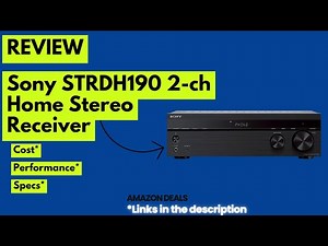 Sony STRDH190 Review – Best Budget Stereo Receiver with Phono & Bluetooth | Amazing Sound!