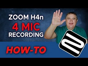 How To Record With 4 Mics on Zoom H4n, H4n Pro, and H5