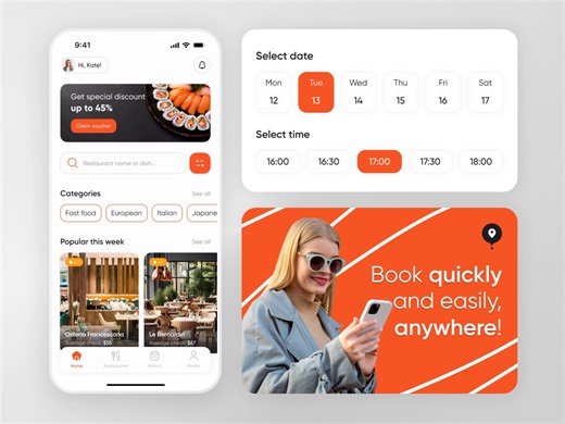 Restaurants Table Reservation | Mobile App