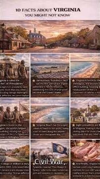 10 Facts About Virgina You Might Not Know #facts #top10 #usa #storytime #fyp