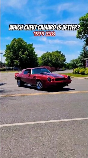 1979 Camaro Z28 VS 2002 Camaro SS
