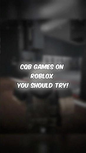 Best CQB games on ROBLOX #milsim #CQB #roblox #gaming #robloxcombat #shorts