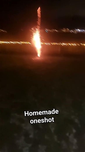 Homemade oneshot💥 #firecracker #fireworks #pyro #pyrotechnics