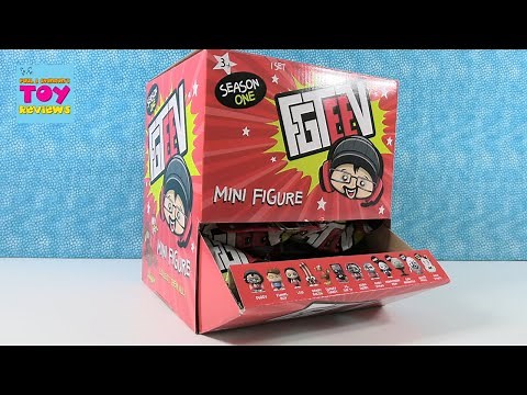 FGTeeV Season One Mini Figure Full Set Unboxing Review | PSToyReviews