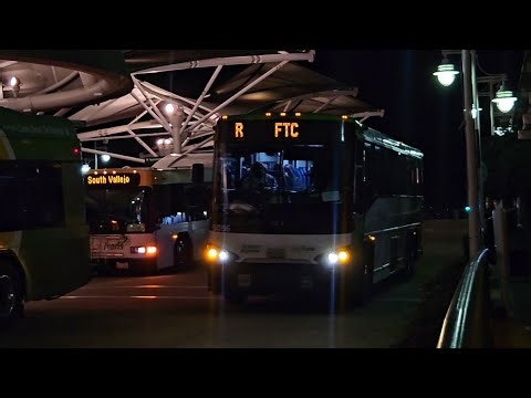 SolTrans 2018 MCI D4500CT No. 5056 arriving Into Vallejo Transit Center