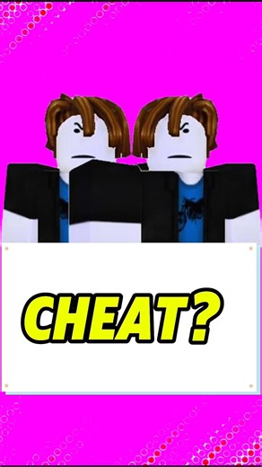 CHEAT? #roblox