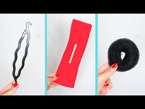 Come fare lo CHIGNON con diversi accessori per capelli 👍❤