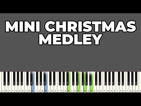 Mini Christmas Medley | Piano tutorial