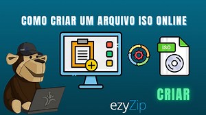 Crie arquivos ISO online | Ferramenta gratuita de compressão ISO