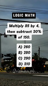 95K views · 261 reactions | Math Activity 1255 #mathematics #mathchallenge #MathSkills #maths #civil service exam #civilservice | 횀횞횒횣횖횊횗.횙횑 ퟸ.ퟶ | Facebook