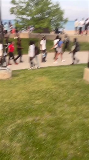 This is where the teen takeover started last Sunday. From here, the group moved into the streets, where they began jumping on top of passing cars.Around 10 p.m., a 14-year-old girl was arrested after she punched a police officer in the face. However, the girl being arrested in the video is not the same girl who allegedly punched the officer.