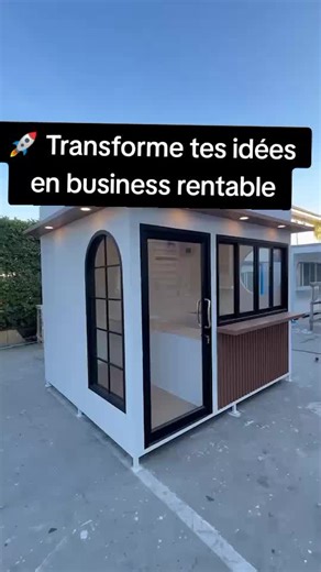 Transforme tes idées en business avec un mini conteneur
