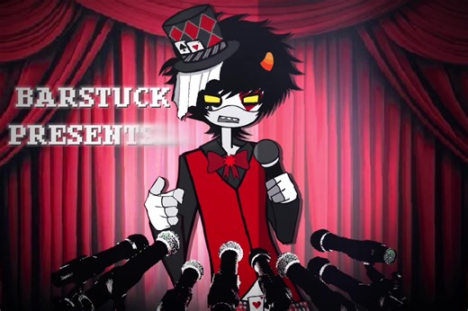 JOIN BARSTUCK AT OUR TIPSY MASQUERADE, A MASQUERADE BALL THEMED VRCHAT EVENT, THIS VALENTINES DAY. HOSTED BY YOURS TRULY, @PopRox🍒 AND @roxy , SIGN UP FOR MASQUERADE ROYALTY IN OUR DISCORD SERVER FOR A CHANCE TO WIN AWESOME PRIZES. SHOW UP IF YOU'RE COMPETENT, AND BRING A PLUS ONE. #EMOKAT #homestuck #karkatvantas #johnegbert #roxylalonde