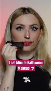 Last Minute Skeleton Makeup 💀 | Credit Card Trick 😎