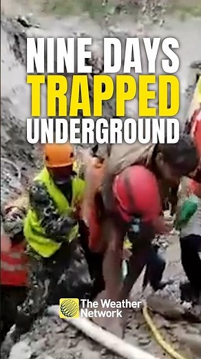 Rescued after 9 days underground in Nepal | #survivors