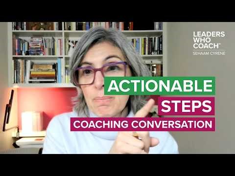 Mastering Coaching Conversations: Sehaam Cyrene's Approach for Leaders