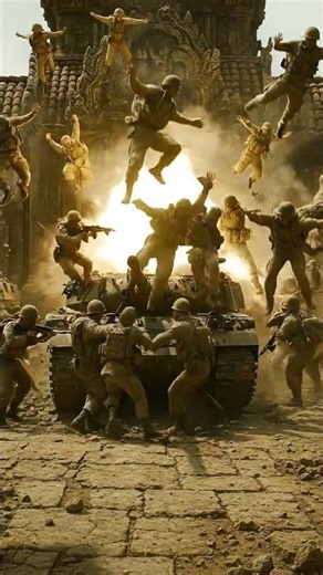 Commandos Hijack Enemy Tanks in Epic Escape Attempt #WarBattle #TankWarfare #PeaceAndWar