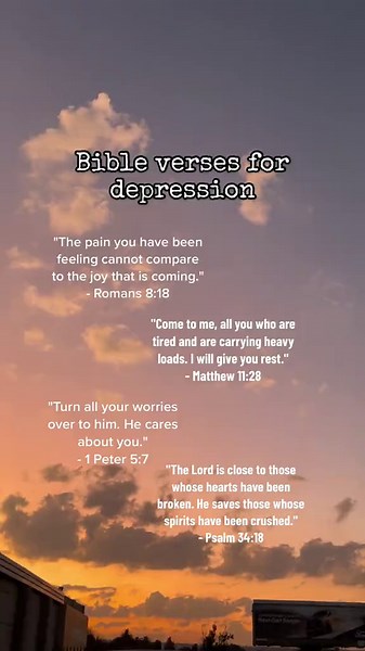 Bible Verses for Depression Relief