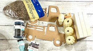 3K views · 86 reactions | Hi Everyone! Have you grabbed some of these truck plaques from dollar tree? Check out the adorable fall truck I made with some of them. Let me know what you think. ✨Spread it around✨ #falldecor #dollartree #dollartreediy #easydiy | We Craft Around | Facebook