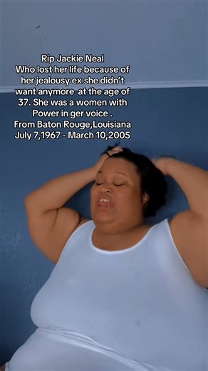 In loving memories of Jackie Neal #louisiana #jackieneal #singer #blues #story #fyp | Shaneika Marie