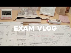 study vlog | the week before exams , lots of studying | study time-lapse | study motivation