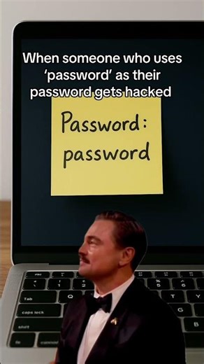 You can do so much better #shorts #password #safety #online #cyber #hacked