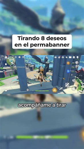 Sigo sin tener a Mona jaja 🫠💔🤙🏻 ¿a quien le sirve el pergamino celestial? #genshinimpact #videogames