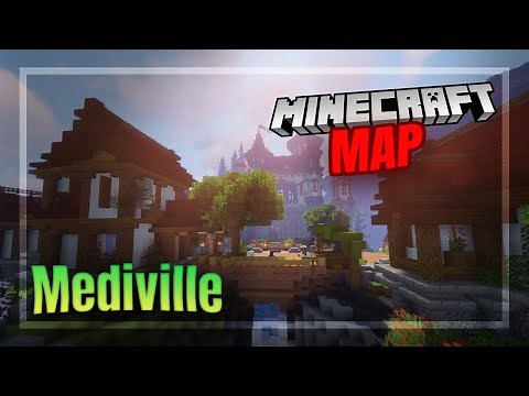 Minecraft Lobby & Hub Map MEDIVILLE | FREE DOWNLOAD