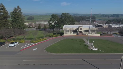 Coast Guard Training Center Petaluma microgrid groundbreaking ceremony