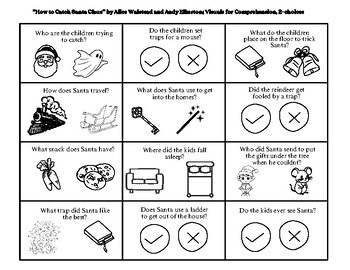 How to Catch Santa Claus Language Activities Speech Preschool Kindergarten