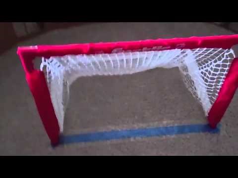 How to make a mini hockey rink