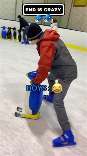 Ice Skates Hit Different ❄️⛸️ | Boys vs Men