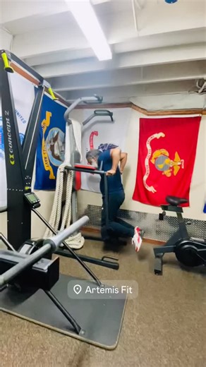 Christina TW on Instagram: "🏋️‍♀️Artemis Fit Training💪🏼 ~10min. of Core Performance dynamic Movement Prep to increase core temperature, activates the nervous system, enhances balance, stability, mobility, flexibility, & core strength. ~Mini band drills (5min.): To strengthen hip flexors, glutes, quads, & hamstrings. ~Dynamic Cardio Warm-up: 1 Round 300m Row, (2) laps of KB Farmer Carries, 1min. Assault Bike, 10cal. Ski Erg, 50 Singles, 500m Row, (4) laps of KB Farmer Carries, 2min. Assault Bi