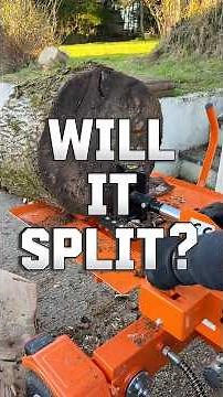 UNBELIEVABLE 22 Tonne Logsplitter Force 💪🏼