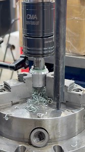 Joe’s using the Flexarm, tapping 3/4-10 in 6061 aluminum. The Anchorlube and that fresh Cleveland gun tap made quick and easy work out of it 🦾 Tapping arm: Flex Machine ToolsFlexarm RNR20. Cutting fluid: Anchorlube Cutter: Cleveland 3/4-10 spiral pointed tap made by @greenfieldindustries #abom79 #flexarm #anchorlube #greenfieldcuts #guntap #powertapping #machinisttools #machineshop #jobshop #flexmachinetools | Abom79