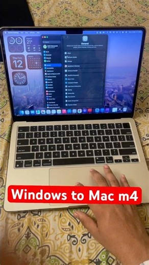 From windows to mac m4 #mackbook