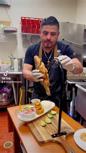 2.5K views · 23 reactions | Deep fried Bronzino and delicious Peruvian cuisine for Mother’s Day !!! We are taking reservations 7184480488 | Incas grill peruvian kitchen | Facebook
