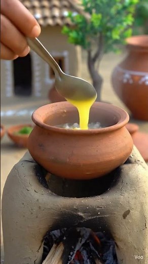 Bajre ki Khichdi with Ghee, Dahi aur Gud | Traditional Rajasthani Meal